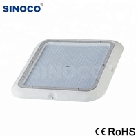 智能户外加油站/仓库IP66防水灯罩LED灯，使用寿命100000小时，90W，18000流明，120光束，Ra70
