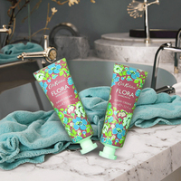 Tube souple cosmétique vide personnalisé en PE ABL pour la vente en gros, tube de lotion, tube de crème pour les mains, tube cosmétique LX110 LIXIN/OEM