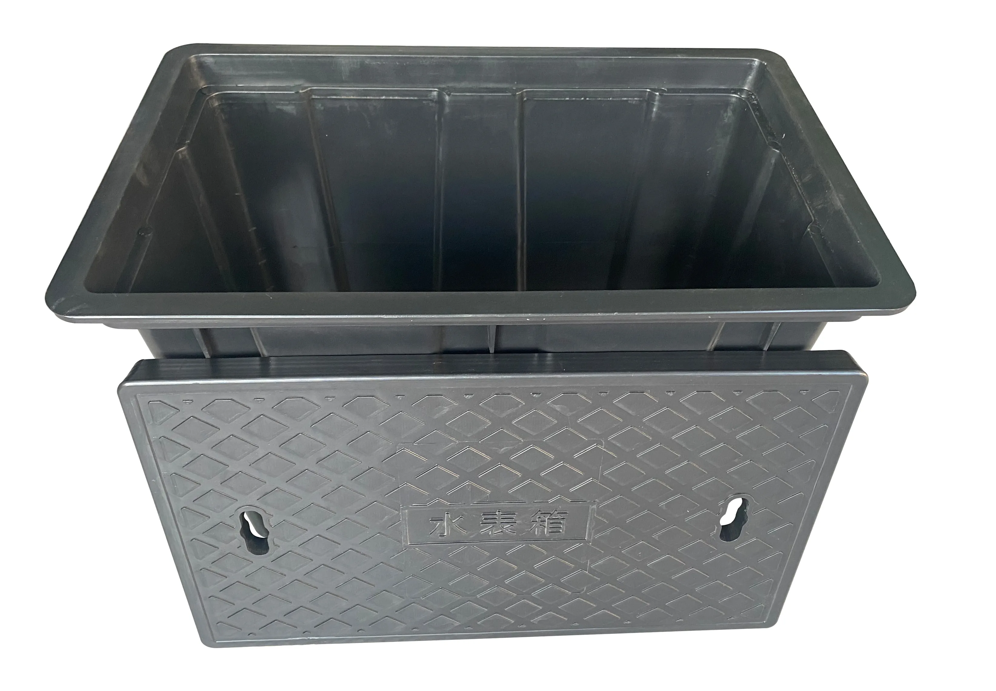 Caja de válvula de medidor de agua de plástico HDPE PP para suministro de agua e riego