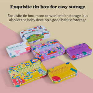 FiveStar <span class=keywords><strong>maternelle</strong></span> bricolage boîte-cadeau créative Montessori 3D en bois éducatif Puzzle <span class=keywords><strong>jeu</strong></span> enfants <span class=keywords><strong>formes</strong></span> <span class=keywords><strong>géométriques</strong></span> Puzzle jouet - Product Image 5