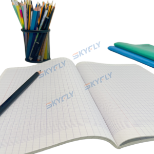 Cahiers de collège en gros avec couverture en PP, cahier personnalisé 100/200 pages, cahier d'exercices pas cher avec règle de ligne française - Product Image 4