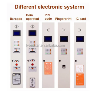 Casier de rangement pour téléphone portable avec serrure électronique intelligente en métal personnalisé, structure assemblée - Product Image 4