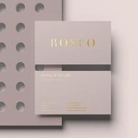 Cartes de visite personnalisées de luxe minimalistes, impression recto-verso, logo en relief, cartes en papier spécial pour logo de marque