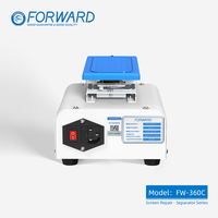 Nouvelle machine de séparation d'écran LCD FORWARD FW-360C, séparateur sous vide, plateforme chauffante rotative pour la réparation et le remplacement d'écrans de téléphones portables