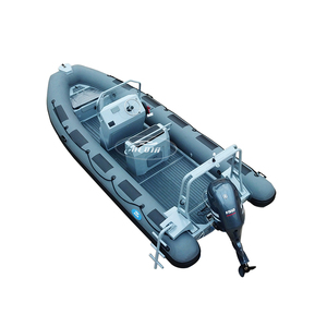 Barco inflable de <span class=keywords><strong>la</strong></span> costilla del remo 580 Hypalon inflable del casco de aluminio del CE de 19 pies - Product Image 4