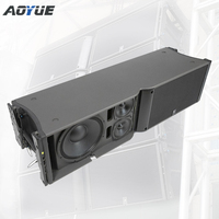 Haut-parleur à réseau de ligne passif professionnel KA-2 double système audio à trois voies de 12 pouces pour grand concert