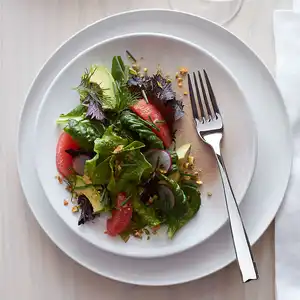 Desain unik glasir bulat dangkal keramik melayani modern makan malam halus piring salad steak UNTUK RESTORAN