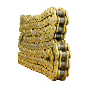 Le joint torique de chaîne de <span class=keywords><strong>moto</strong></span> de couleur dorée scelle les kits de chaîne résistants 428H-120L - Product Image 3