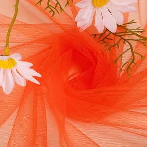 2023 गर्म बिक्री थोक 100% नायलॉन रंग रंग रंगीन प्राकृतिक नरम ब्राइडल पोशाक के कपड़े - Product Image 5