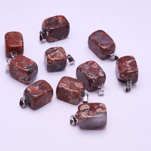 Kalung Liontin Batu Kristal Alami Mentah Bentuk Acak Grosir, Ukuran Kecil Mini, Batu Kuarsa Mentah untuk Penyembuhan - Product Image 4