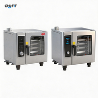 Four combiné multifonctionnel à vapeur et à convection de grande capacité, fiable, pour la restauration et les cuisines commerciales