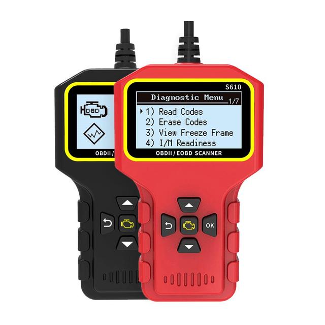New Version OBD2 EOBD SCANNER Scanner Engine Code Reader Car All System S610 Auto Car OBD2 EOBD Scanner Diagnostic Tools
