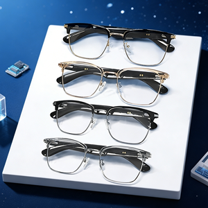 <span class=keywords><strong>Gafas</strong></span> de IA 2026 Similares a <span class=keywords><strong>Ray</strong></span>-<span class=keywords><strong>Ban</strong></span> Meta con Escucha de Voz, Música, Cámara de 800W, Traducción por IA, Reducción de Ruido y Antivibración - Product Image 1