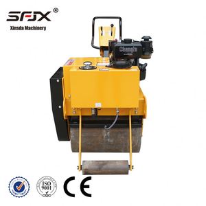 เครื่องบดอัดดินแบบเดินตาม ลูกกลิ้งเดี่ยว ปั๊มไฮดรอลิก กำลังสูง เครื่องยนต์ฉางฟา - Product Image 3