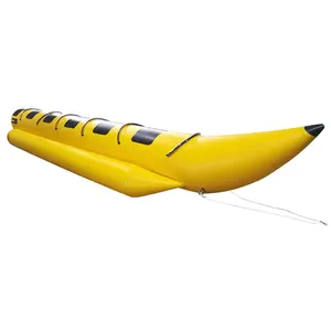 Barco de banana inflável de novo design, preço de fábrica, barco de água