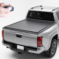 Couverture de benne rigide électrique rétractable de qualité supérieure avec verrouillage pour Toyota, en alliage d'aluminium étanche pour camionnette