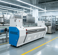 Laveuse-essoreuse commerciale entièrement automatique en acier inoxydable FEILONG avec fonction d'alimentation par aspiration d'air, 3300 mm max.