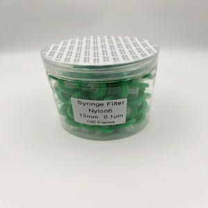 Atacado 13mm Nylon Plástico Seringa Filtro 0.1 Um Filtração Refinada PE Material Customizável OEM para Pesquisa Laboratorial MOQ - Product Image 3