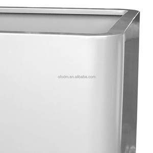 Boîte de plantation de fleurs en acier inoxydable avec logo gratuit Boîte de plantation rectangulaire écologique durable pour jardin extérieur <span class=keywords><strong>XXL</strong></span> personnalisée - Product Image 3