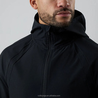 Veste coupe-vent personnalisée en polyester léger tissé pour hommes pour les sports de plein air Activer Top imperméable pour l'entraînement, la course et l'athlétisme