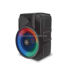 AO-839 8-Inch taşınabilir kablosuz RGB ışık hoparlör subwoofer çok fonksiyonlu ev Mic ses sistemi açık kablosuz hoparlör - Product Image 3