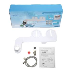 Dual Nozzle Self-Cleaning <strong>Bidet</strong> Modern Design Hot and Cold Water Non-Electric ABS Plastic Mechanical Equipment for Bathroom - Product Image 4