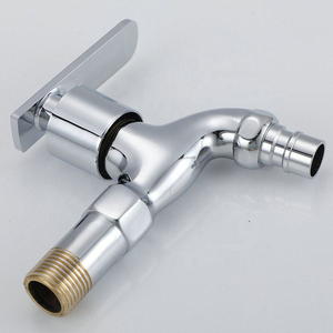 <span class=keywords><strong>Robinet</strong></span> mural en laiton massif chromé pour machine à laver avec raccord rapide pour <span class=keywords><strong>jardin</strong></span>, buanderie, salle <span class=keywords><strong>de</strong></span> bain - Product Image 6