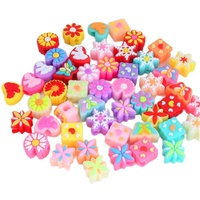 Accessoires pour dreadlocks, coiffures, tresses perlées pour filles, perles en silicone souples colorées en forme de pétale à grands trous, composants de bijoux DIY en vrac