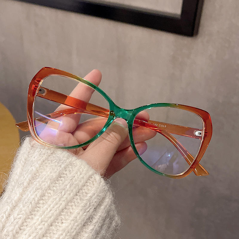 Wholesale New Butterfly Shaped Glasses Women Anti-blue Light Ultra