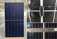 Panel Surya Greensun High Power 600-625W 144 Half Cell PV Modul Efisiensi 24.2% untuk Proyek Pembangunan Pembangkit Listrik Tenaga Surya Skala Besar