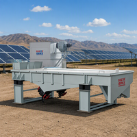 Crible vibrant linéaire, machine de criblage utilisée pour le criblage du sable de quartz