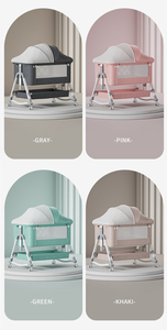 Parque de juegos portátil para niños, corralito de viaje, cuna para bebés, el diseño más nuevo, multifuncional con cesta de almacenamiento, portátil para niños - Product Image 6