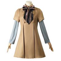 Ecowalson M3GAN Cosplay Costume Robe AI Poupée Robots Deux Mille Vingt-trois Megan Robes Uniforme Halloween Costumes