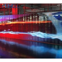 LED ekran şeffaf 2022 özel reklam şeffaf LED Panel ekran