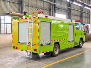 Producto Popular: Vehículo de Bomberos de 4 Toneladas con Chasis Isuzu, Despliegue Inmediato, Camiones de Bomberos de 4000L para Emergencias Comunitarias - Product Image 4