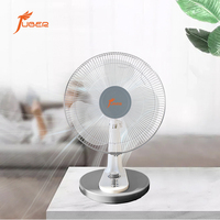 Ventilateur de bureau oscillant à 3 vitesses de 40 cm pour dortoir d'étudiant, fonctionnement silencieux, faible bruit, compact, gain de place