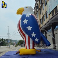 Meilleure vente aux États-Unis Nouveau 25 FT. Pygargue chauve américain patriotique géant gonflable