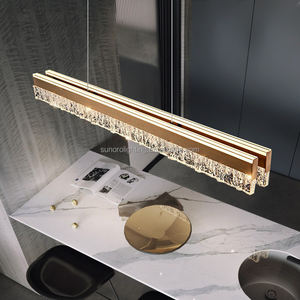 Lampadario di Alta Qualità da 47 Pollici, 110V-265V 120W, Moderno Lussuoso Lampadario Lineare LED Tricolore, Costruzione in Alluminio, Garanzia di 3 Anni - Product Image 1