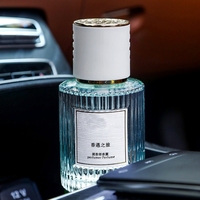 Diffuseur de parfum à roseaux en verre cristal de 120 ml, huile essentielle écologique de luxe, senteurs personnalisées, rafraîchisseur d'air élégant, vaporisateur d'ambiance