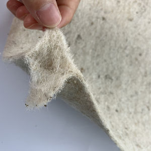 Feuille de tissu de feutre non tissé de laine composite de fibre de jute naturelle organique dégradable OEM ODM pour la doublure et le tissu de base - Product Image 2