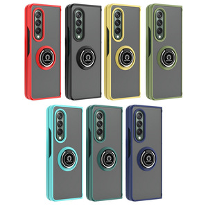 Vente chaude magnétique stan anneau Z Fold 3 4 téléphone cas pour Samsung Z <span class=keywords><strong>fold3</strong></span> fold4 cas - Product Image 6