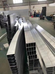 Panneaux de mur-rideau en aluminium modernes, finition anodisée, anti-corrosion pour l'extérieur des bâtiments - Product Image 5