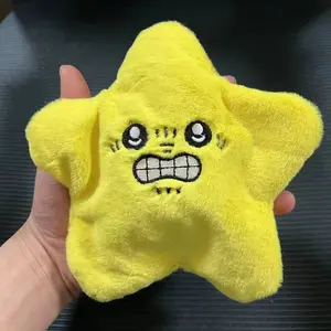 Moving Chiikawa Jiikawa Flowing Stars Plush Pendant Cute Plush 5 Pointed Star Funny Cartoon Toy Playing Toys For Children