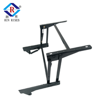 B04-5D mécanisme de levage de table à ressort robuste 490-850mm cadre de largeur réglable pour grande pièce de meubles de salon et de chambre à coucher