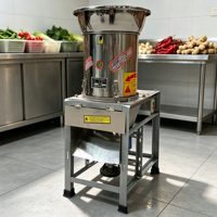 Elektrische roestvrijstalen chilipeper maalmachine, commerciële groente- en fruitsnijder voor de voedingsindustrie
