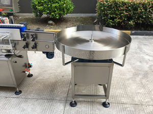 15 juegos en stock ahora, botella plana redonda automática, lata, tarro, <span class=keywords><strong>plato</strong></span> giratorio para recoger - Product Image 3