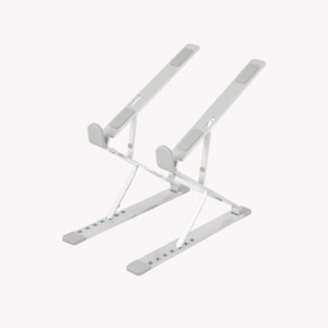 Nuevo Soporte Vertical Ajustable y Portátil para Computadora Portátil, Base Flexible y Estable para Juegos, Material Metálico de Aluminio y Silicona - Product Image 1
