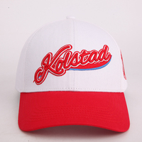 Gorra de béisbol deportiva de algodón con estructura de estilo de Marco personalizado de 6 paneles, gorras para hombre, gorras de dos tonos con logotipo bordado en relieve 3D