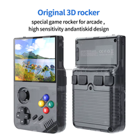Consola de Juegos Retro JSgaming M19, Pantalla IPS de Alta Definición de 3.5 Pulgadas, 20000 Juegos Integrados, 3D, Regalo para Niños