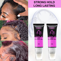 Perruque Lace Wig tactile à support Invisible, 1 pièce, nouvelle collection, style pour cheveux, Gel sans colle